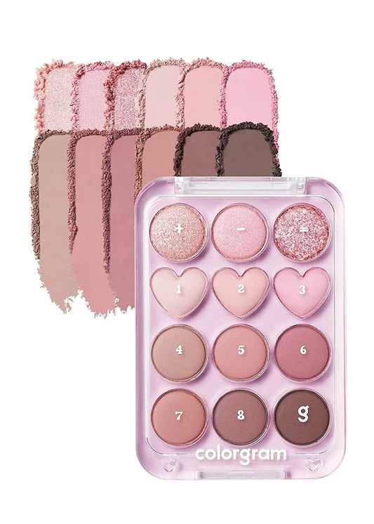 Pin Point Eyeshadow Palette 02 Pink+Mauve