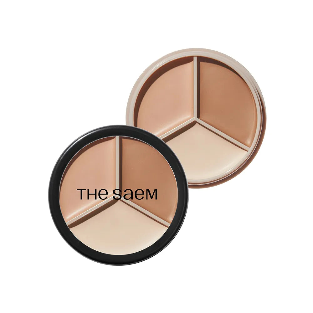 THE SAEM Cover Perfection Triple Pot Concealer (10 Options)