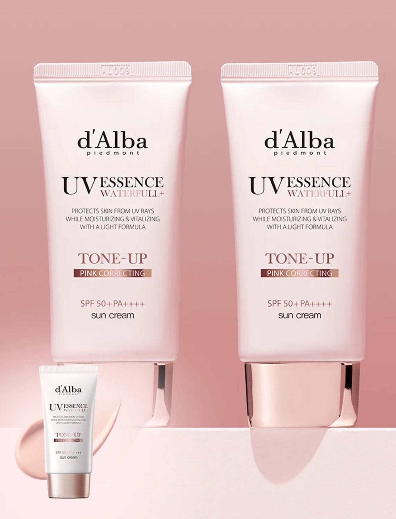 d'Alba Waterfull Tone-Up Sun Cream Duo Set (50mL+50mL)