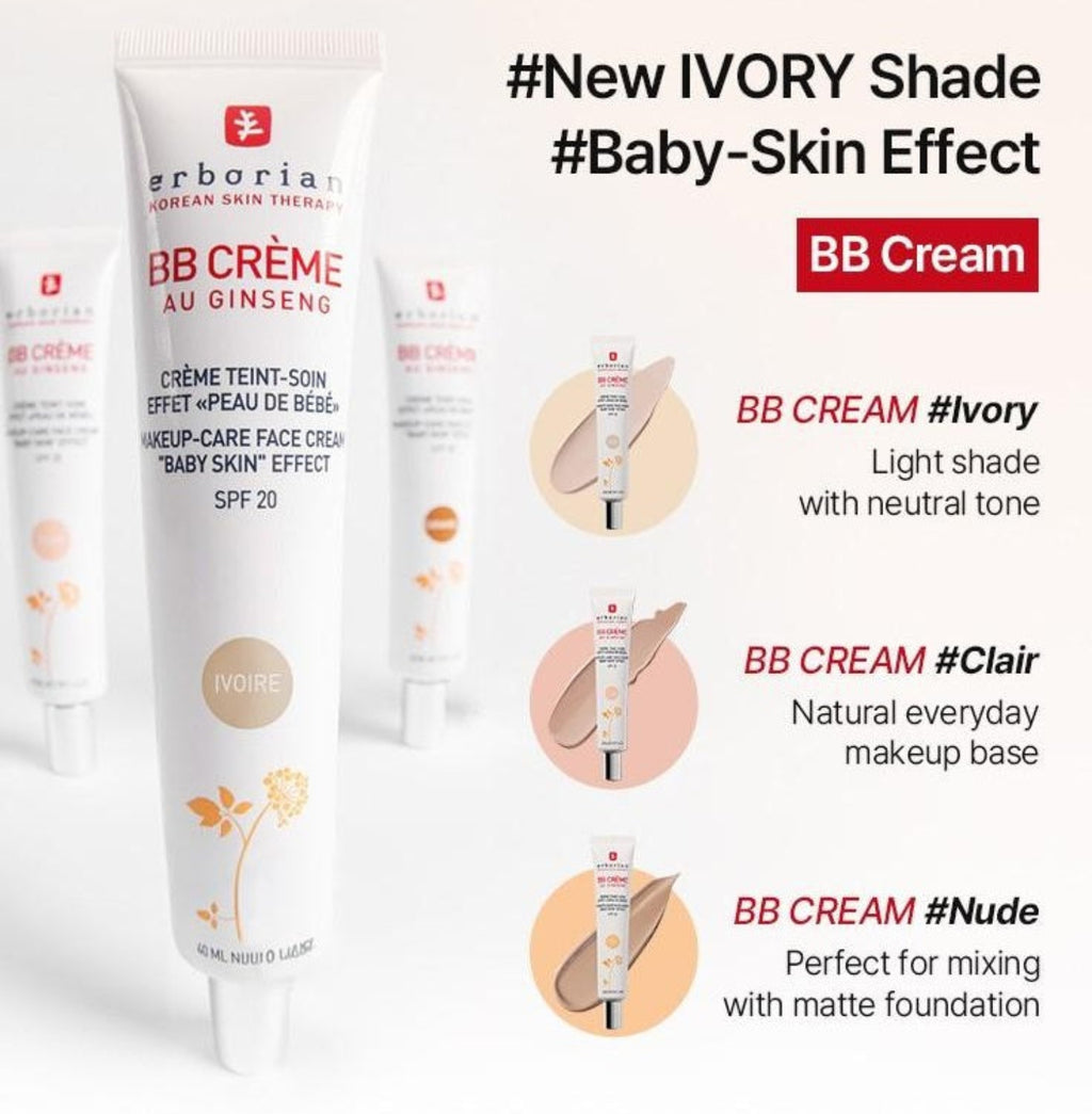 erborian BB Cream 40ml (3 Options)