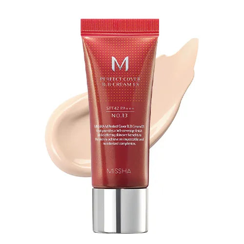 MISSHA M Perfect Cover BB Cream EX 20ml SPF42/PA+++ (10 Options)