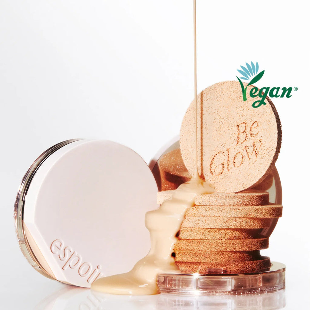 espoir Be Glow Volume Cushion Set (+Refill, Cheek Pink Icing)