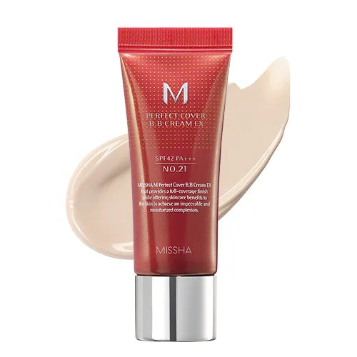 MISSHA M Perfect Cover BB Cream EX 20ml SPF42/PA+++ (10 Options)