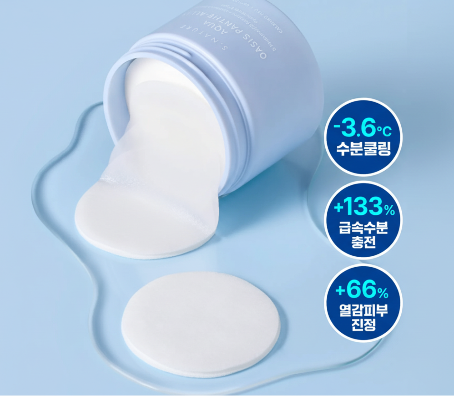 S.NATURE Aqua Oasis Panthe-Allan Calming Pad 60P