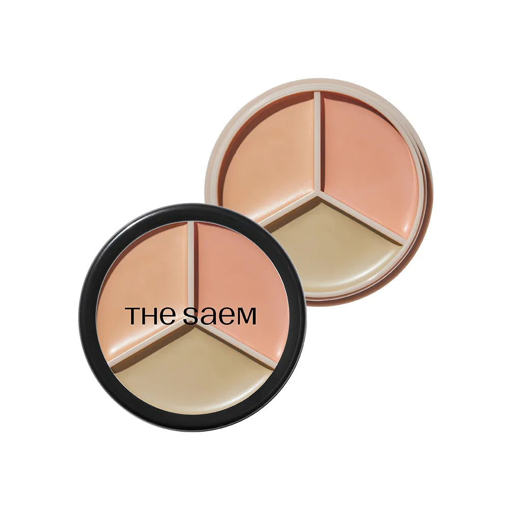 THE SAEM Cover Perfection Triple Pot Concealer (10 Options)