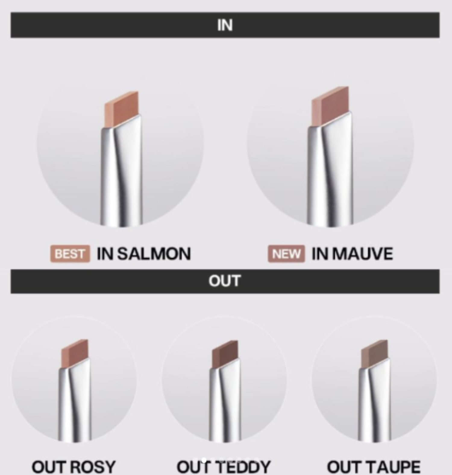 TWO SLASH FOUR Sculpt Lip Shaper (5 Options)