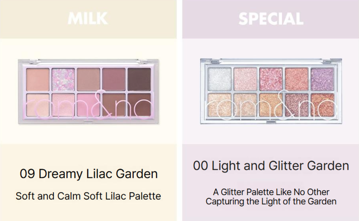 rom&nd Better Than Palette (11 Options)