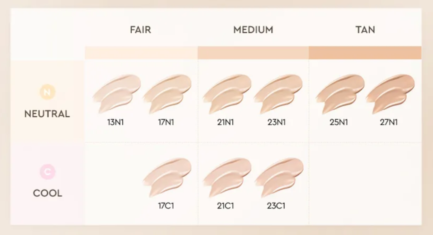 HERA Black Cushion Refill 15g (9 Options)