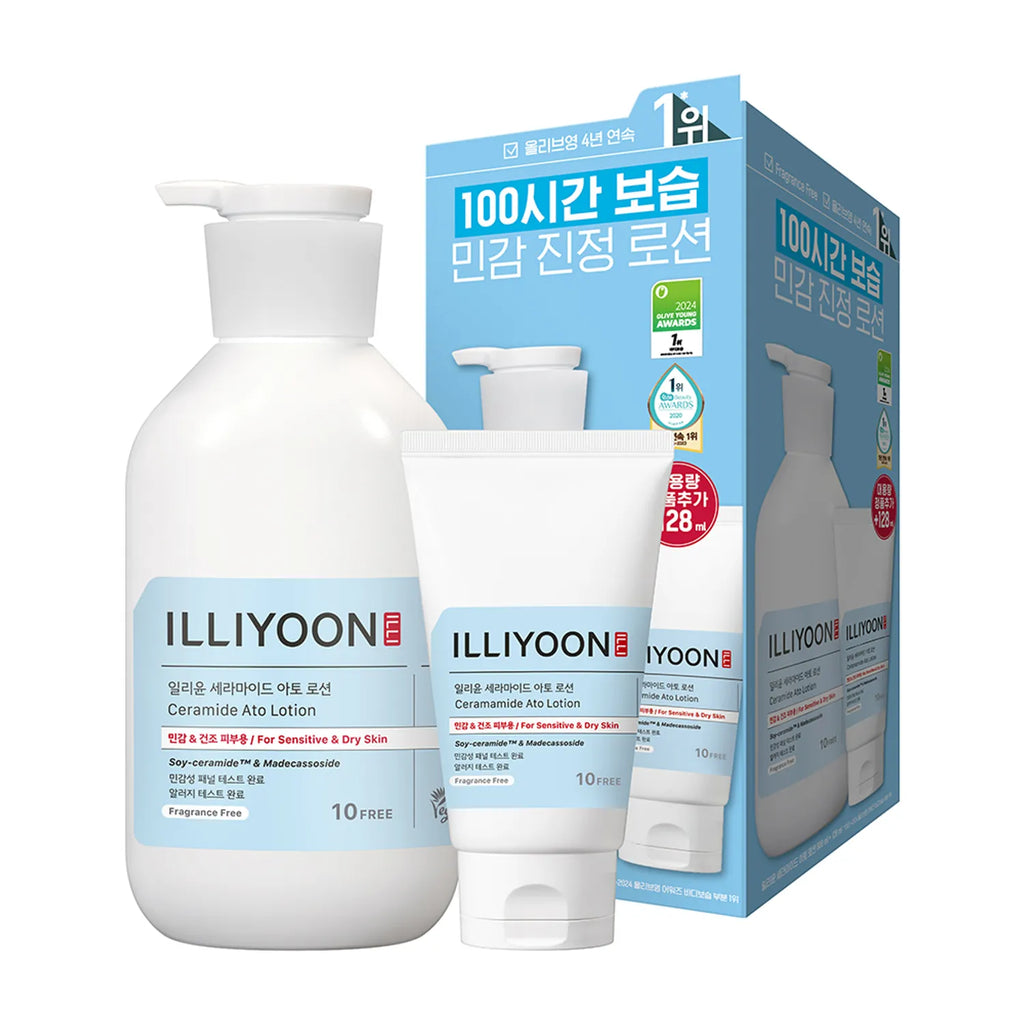 ILLIYOON Ceramide Ato Lotion 600mL + 128mL