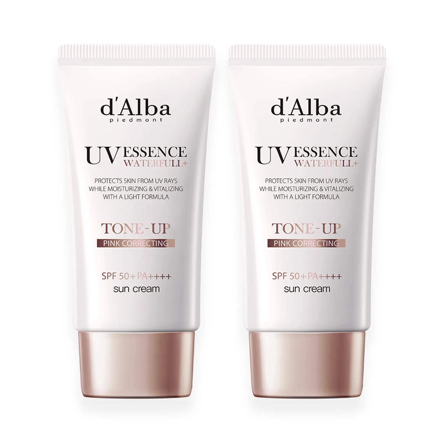 d'Alba Waterfull Tone-Up Sun Cream Duo Set (50mL+50mL)