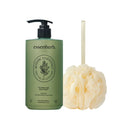 essenHERB Tea Tree Acne Daily Wash 500mL Special Set (+Shower Ball)