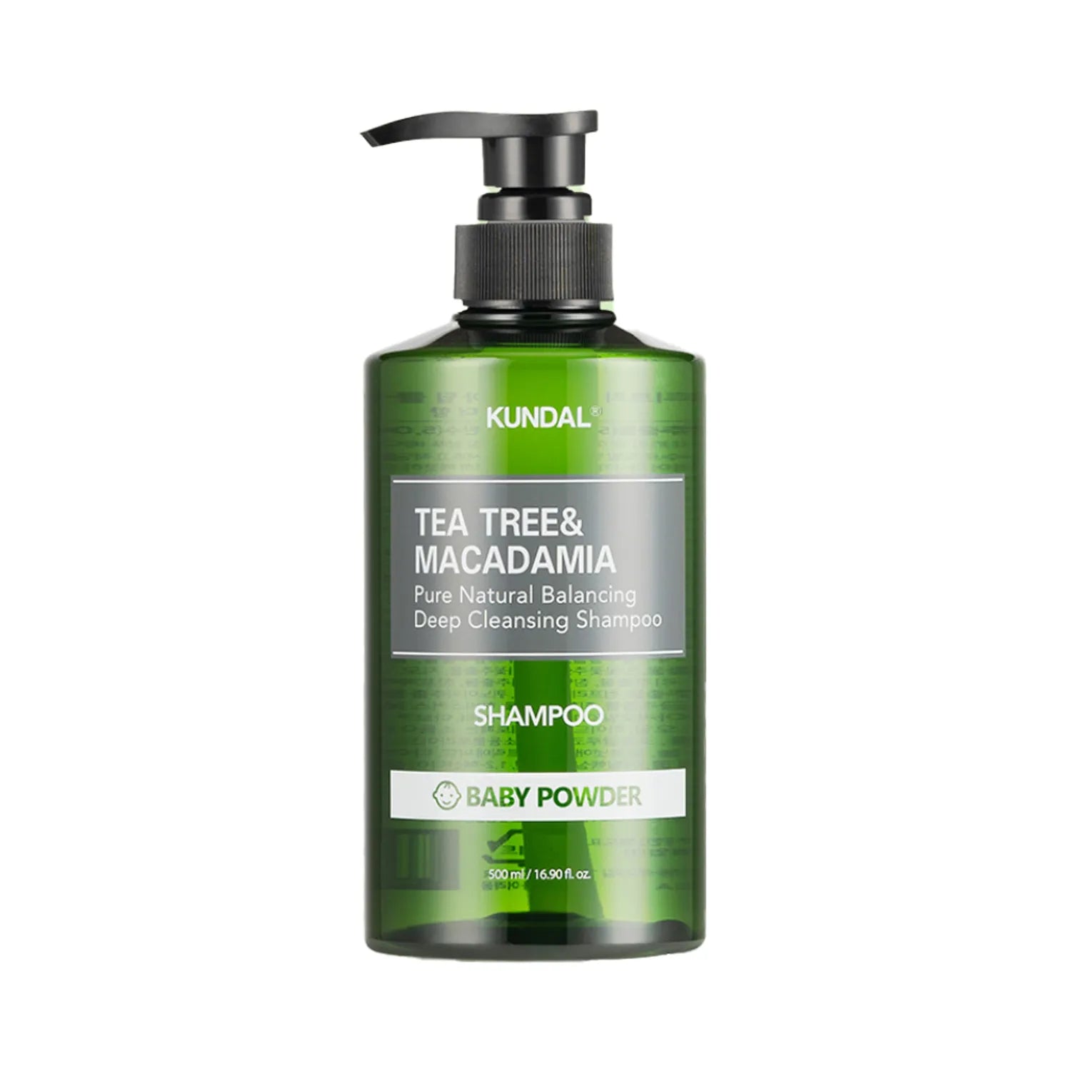KUNDAL Tea Tree & Macadamia Deep Cleansing Shampoo For Oily Scalp 500ml