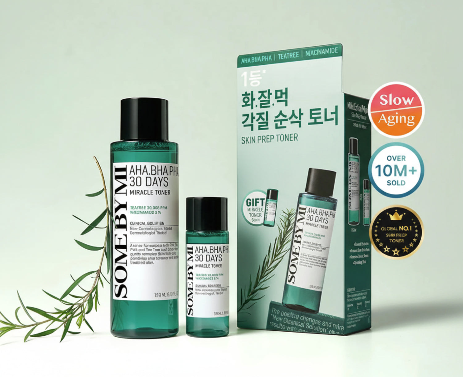 SOME BY MI AHA BHA PHA 30 Days Miracle Toner Set (150ml+30ml)