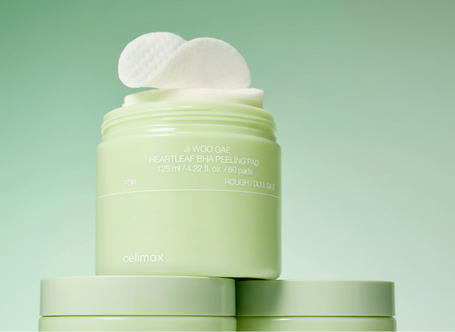 celimax Jiwoogae Heartleaf BHA Peeling Pad 60P Set (+10P)