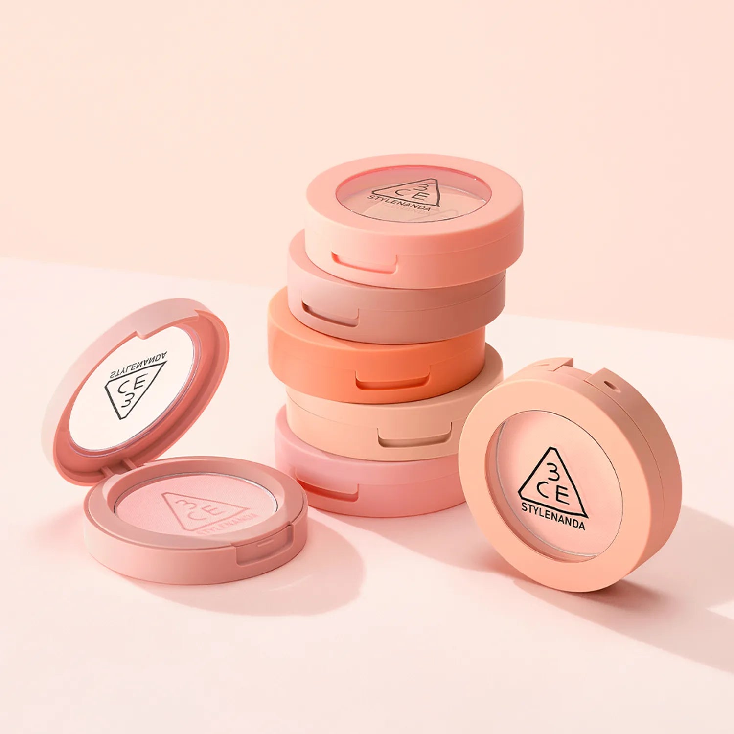 3CE Mood Recipe Face Blush (Set/Single) (10 Options)