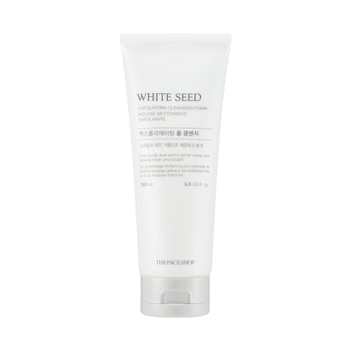 White Seed Exfoliating Cleansing Foam