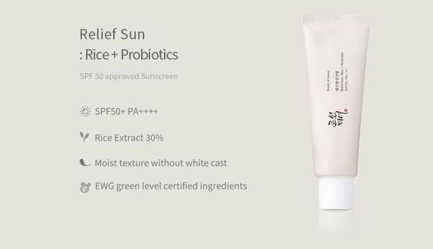 Relief Sun Organic Sunscreen SPF 50