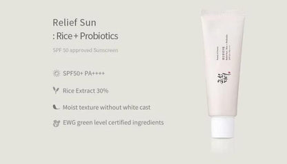 Relief Sun Organic Sunscreen SPF 50