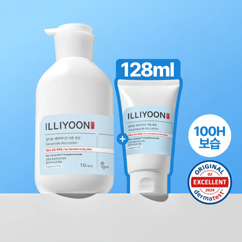 ILLIYOON Ceramide Ato Lotion 600mL + 128mL