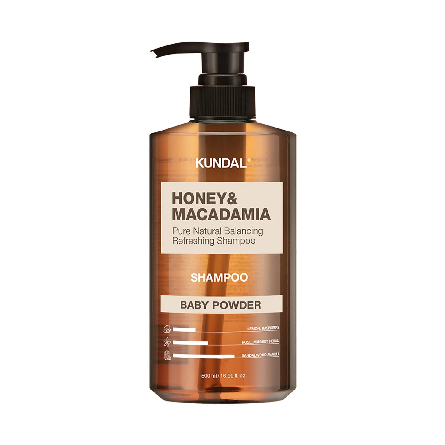 KUNDAL Honey & Macadamia Nature Shampoo 500ml (3 Options)