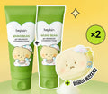 beplain Mung Bean pH-Balanced Cleansing Foam 160ml Double Pack (+Coin Purse)