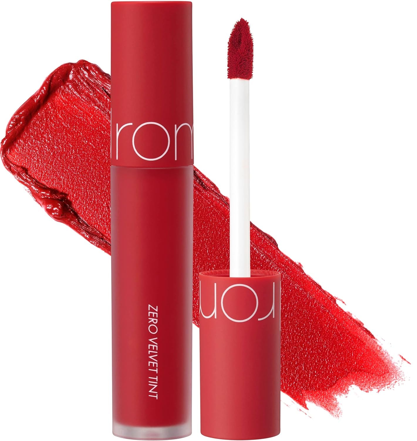 Rom&Nd Zero Velvet Tint 22 GRAIN NUDE, Velvety Matte Finish, Liquid Lip Tint, Long Lasting, Creamy, Non-Drying, Smudge-Proof, Richly Pigmented, Smooth Texture