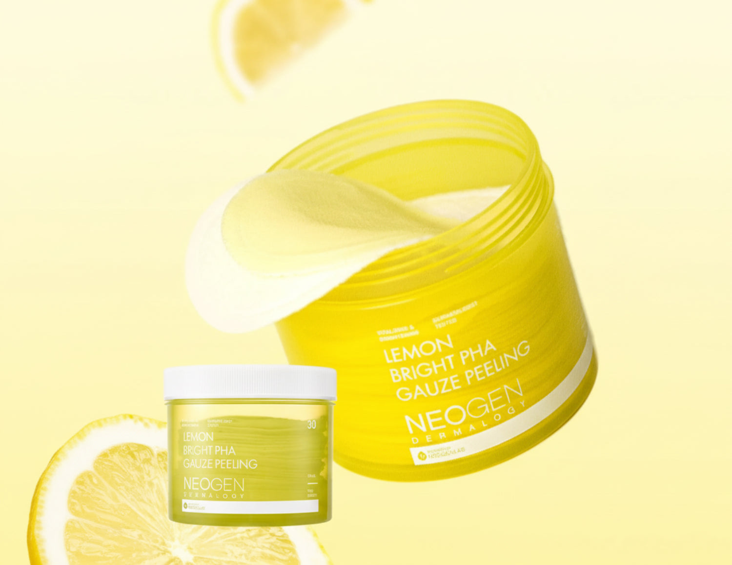 Neogen Dermalogy Lemon Bright PHA Gauze Peeling 30 Sheets