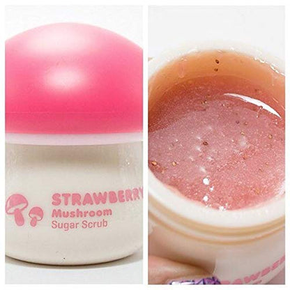 Magic Food Strawberry Mushroom Sugar Scrub