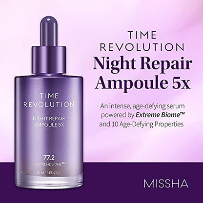 Time Revolution Night Repair Face Serum