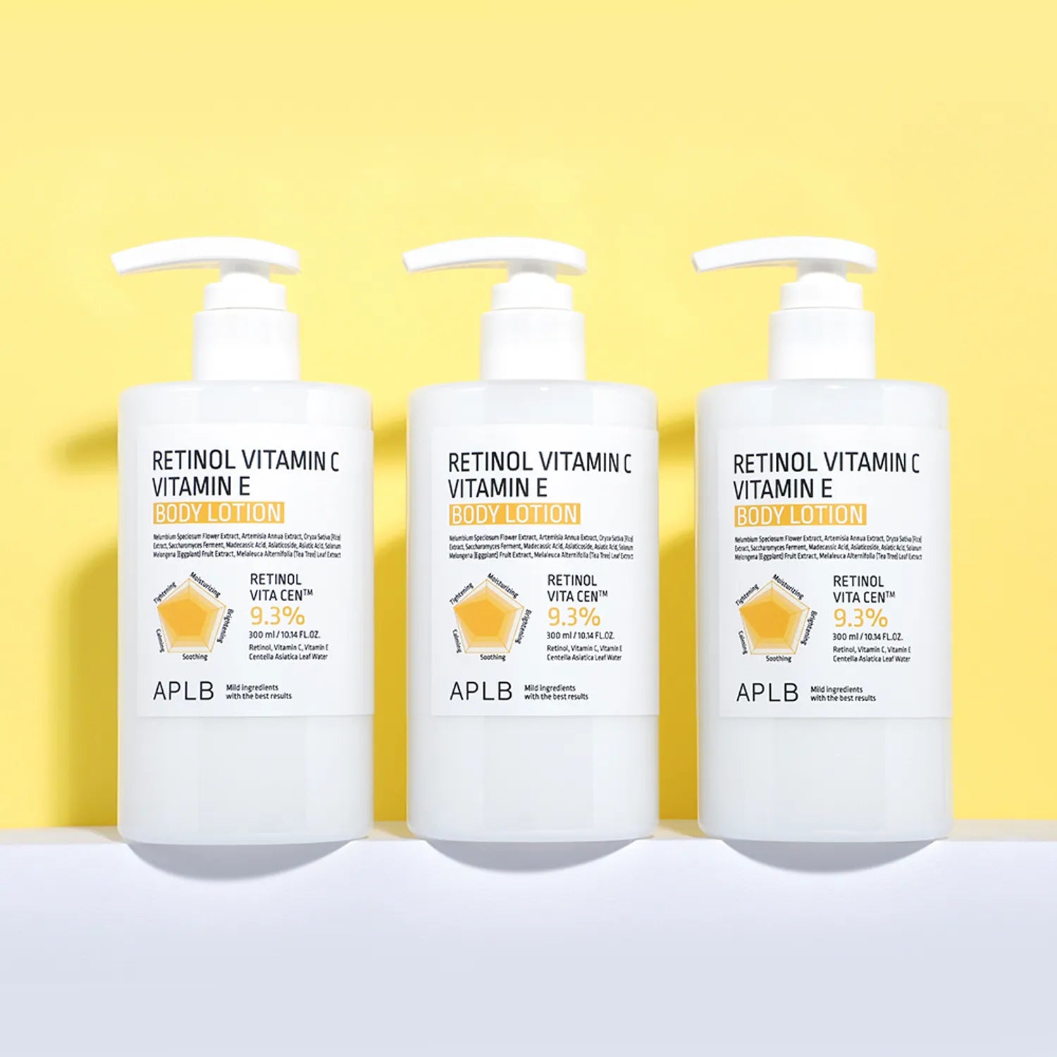 APLB Retinol Vitamin C Vitamin E Body Lotion 300ml