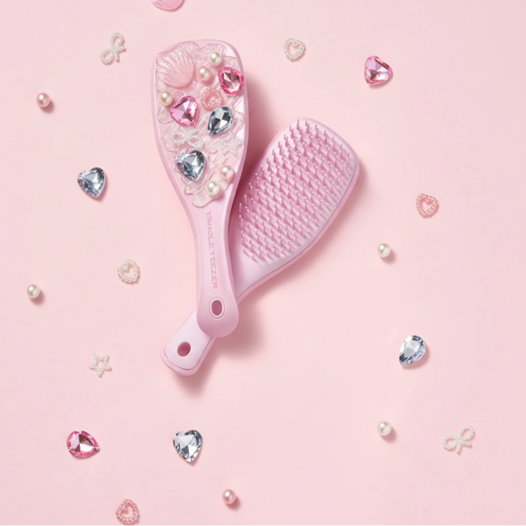 TANGLE TEEZER Decoden DIY Set (Brush, Parts, Deco Glue)