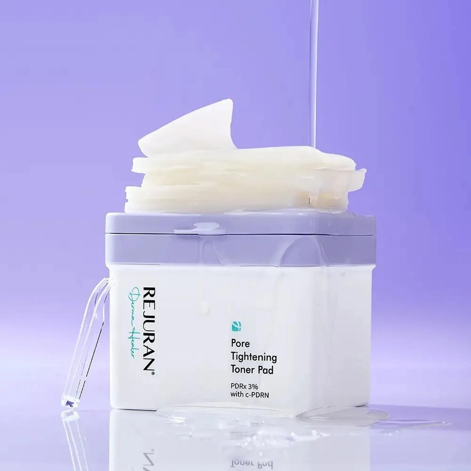 REJURAN Derma Healer Pore Tightening Toner Pad 60P Limited Set (+Pore Ampoule 2mlX6ea)