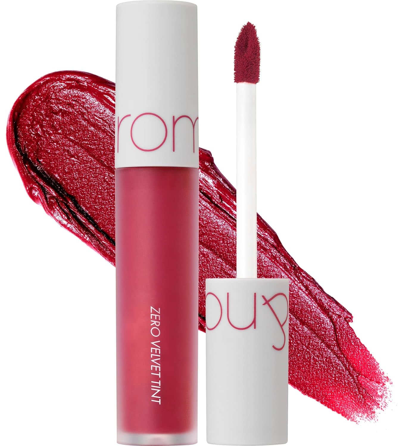 Rom&Nd Zero Velvet Tint 22 GRAIN NUDE, Velvety Matte Finish, Liquid Lip Tint, Long Lasting, Creamy, Non-Drying, Smudge-Proof, Richly Pigmented, Smooth Texture