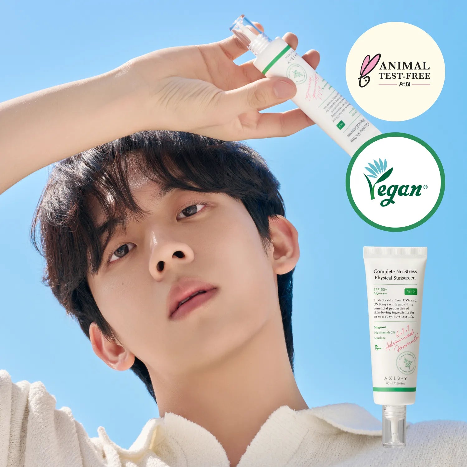 AXIS-Y Complete No-Stress Physical Sunscreen 50mL