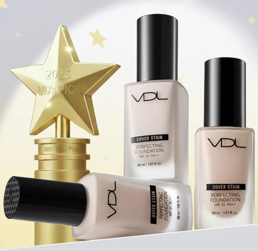 VDL Cover Stain Perfecting Foundation 30ml (SPF35, PA++) (7 Options)