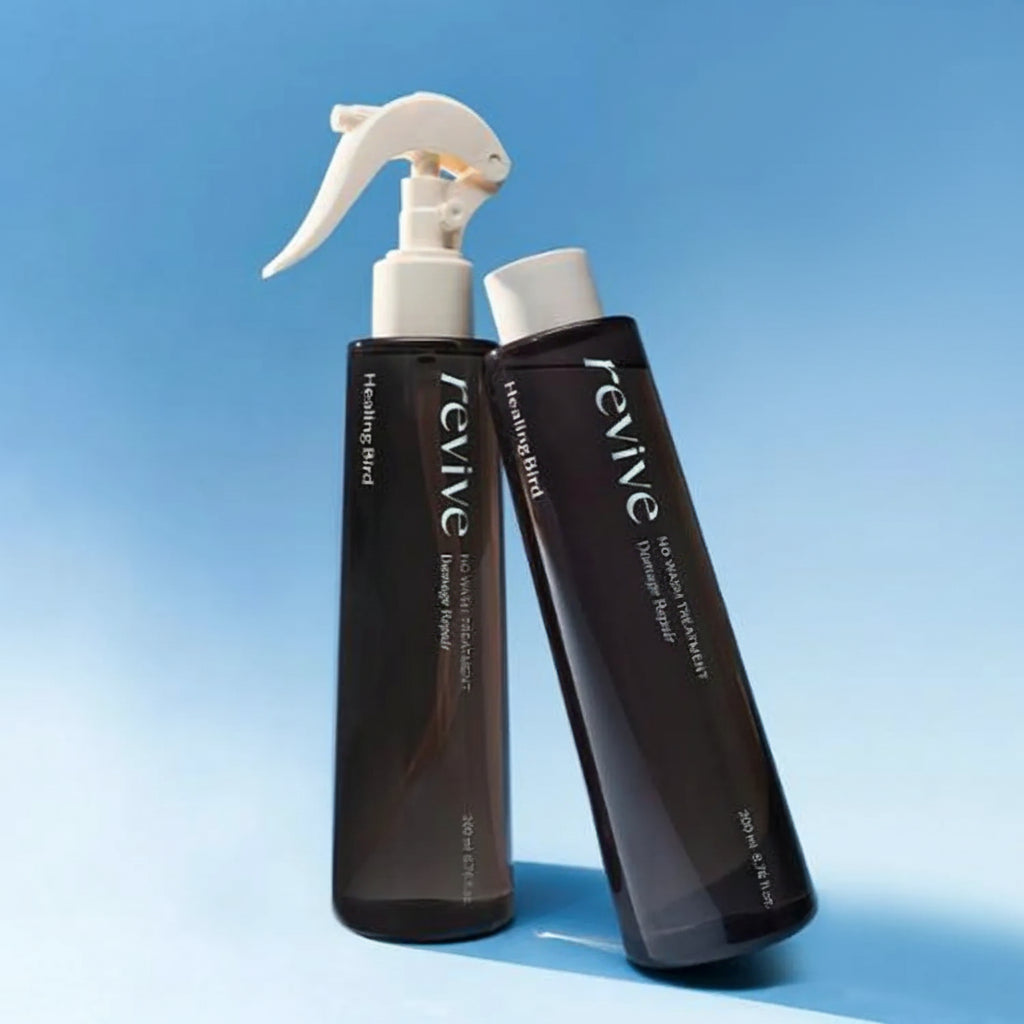Healingbird Revive No Wash Treatment Damage Repair 200ml+200ml Refill Set