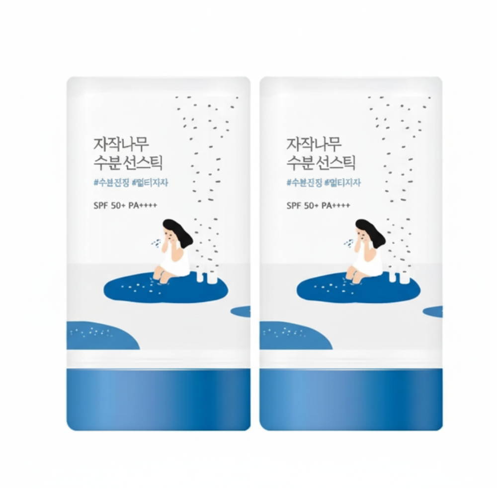 ROUND LAB Birch Juice Moisturizing Sun Stick 19g Double Set