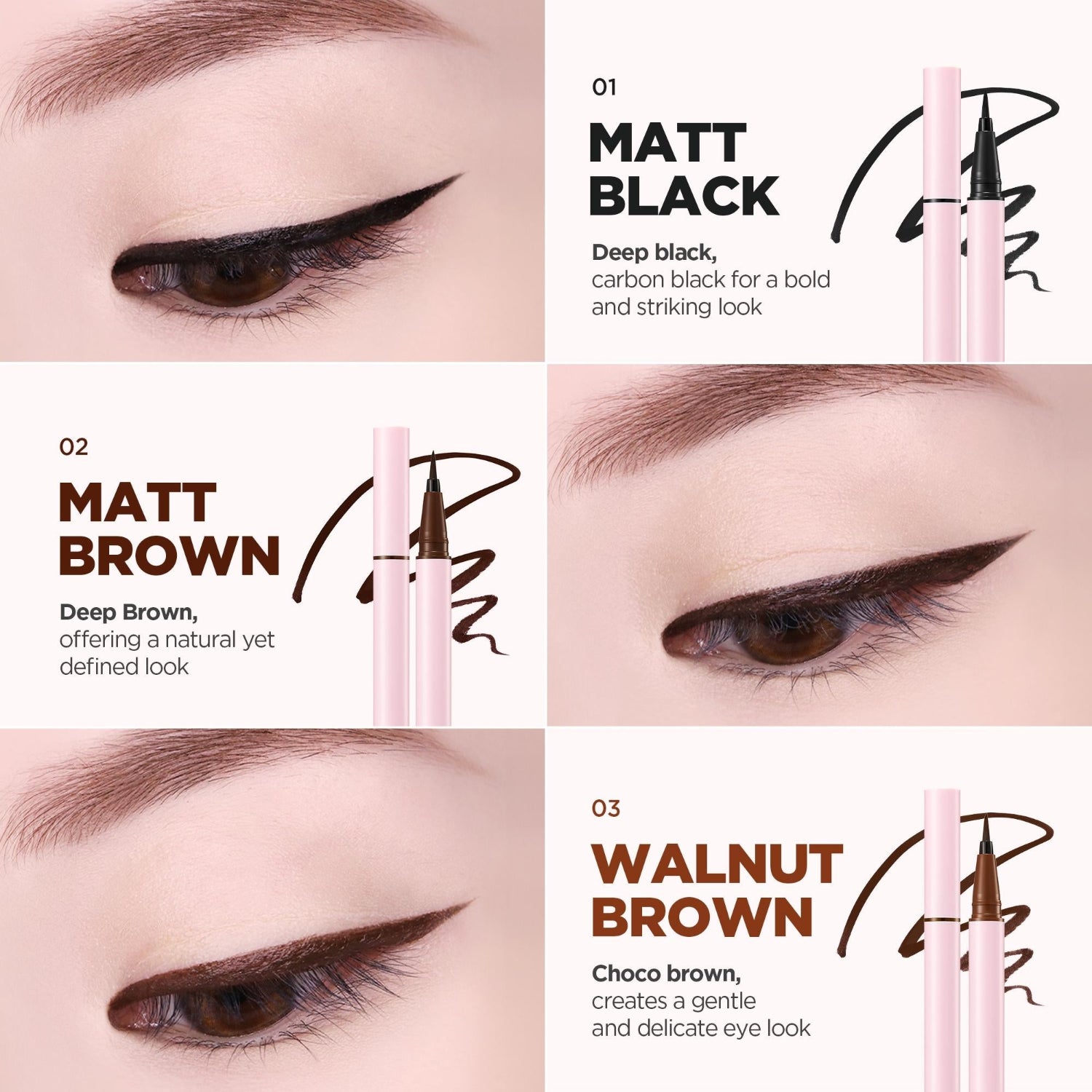 lilybyred AM9 to PM9 Survival Penliner 0.6g (3 Options)