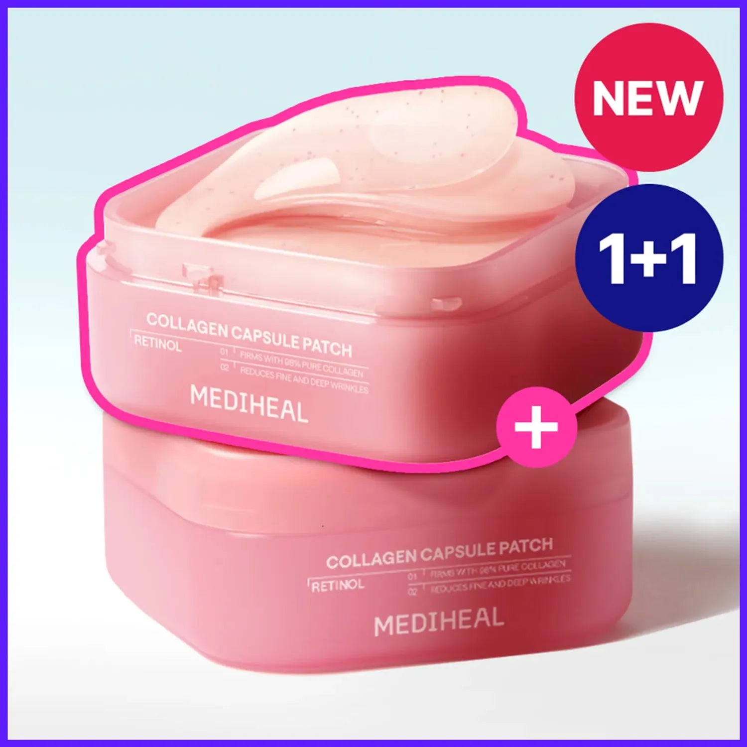 MEDIHEAL Collagen Capsule Patch Retinol 60P*2ea Set