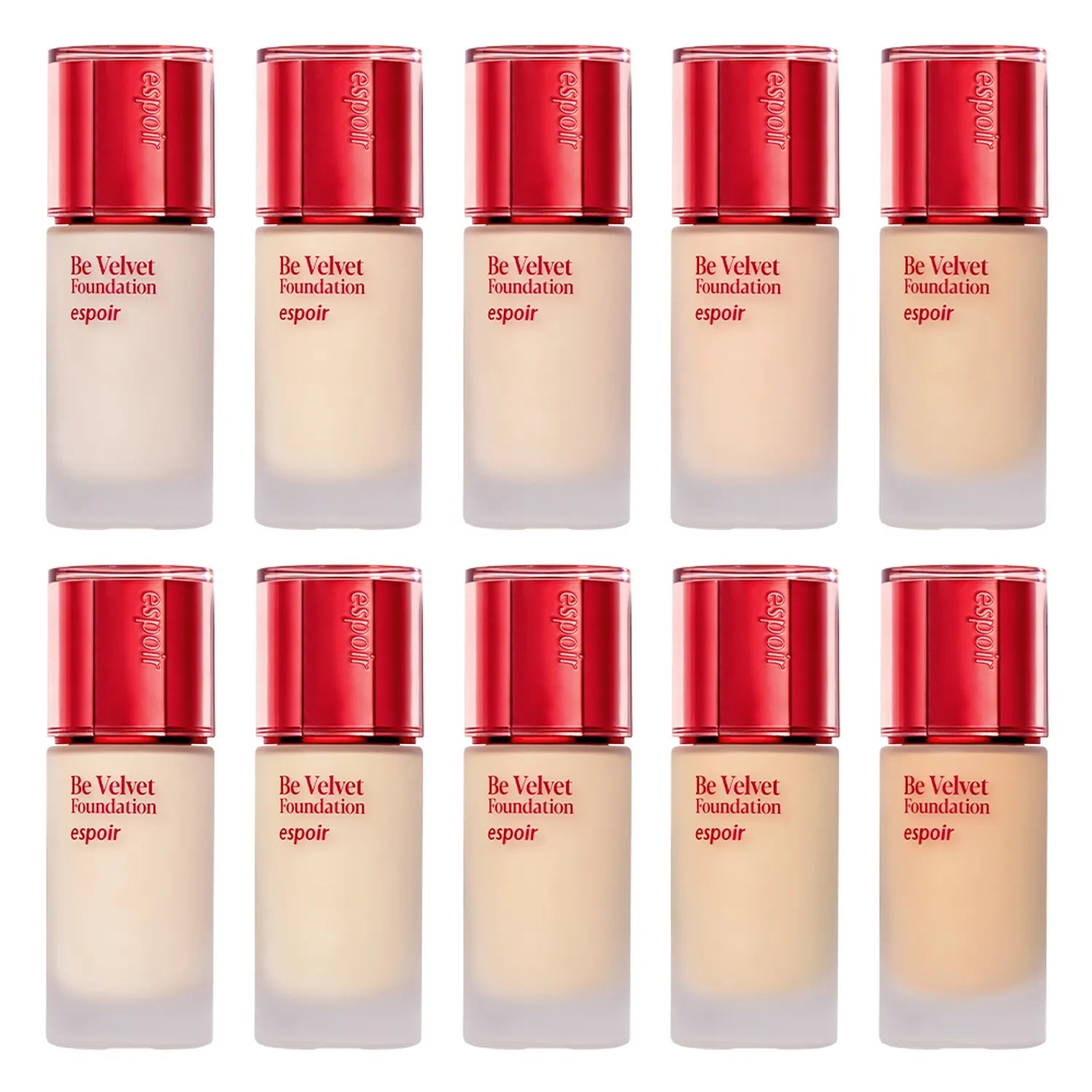espoir Be Velvet Foundation 30g (10 Options)