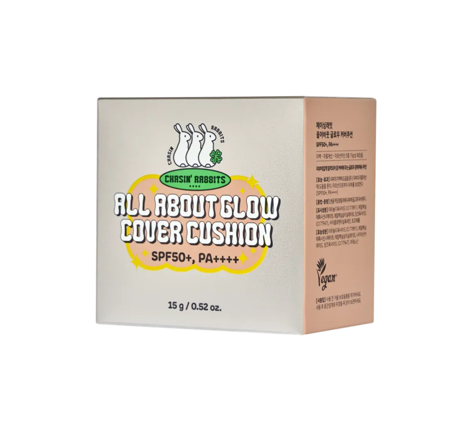 CHASIN’ RABBITS All About Glow Cover Cushion 15g #Warm Natural