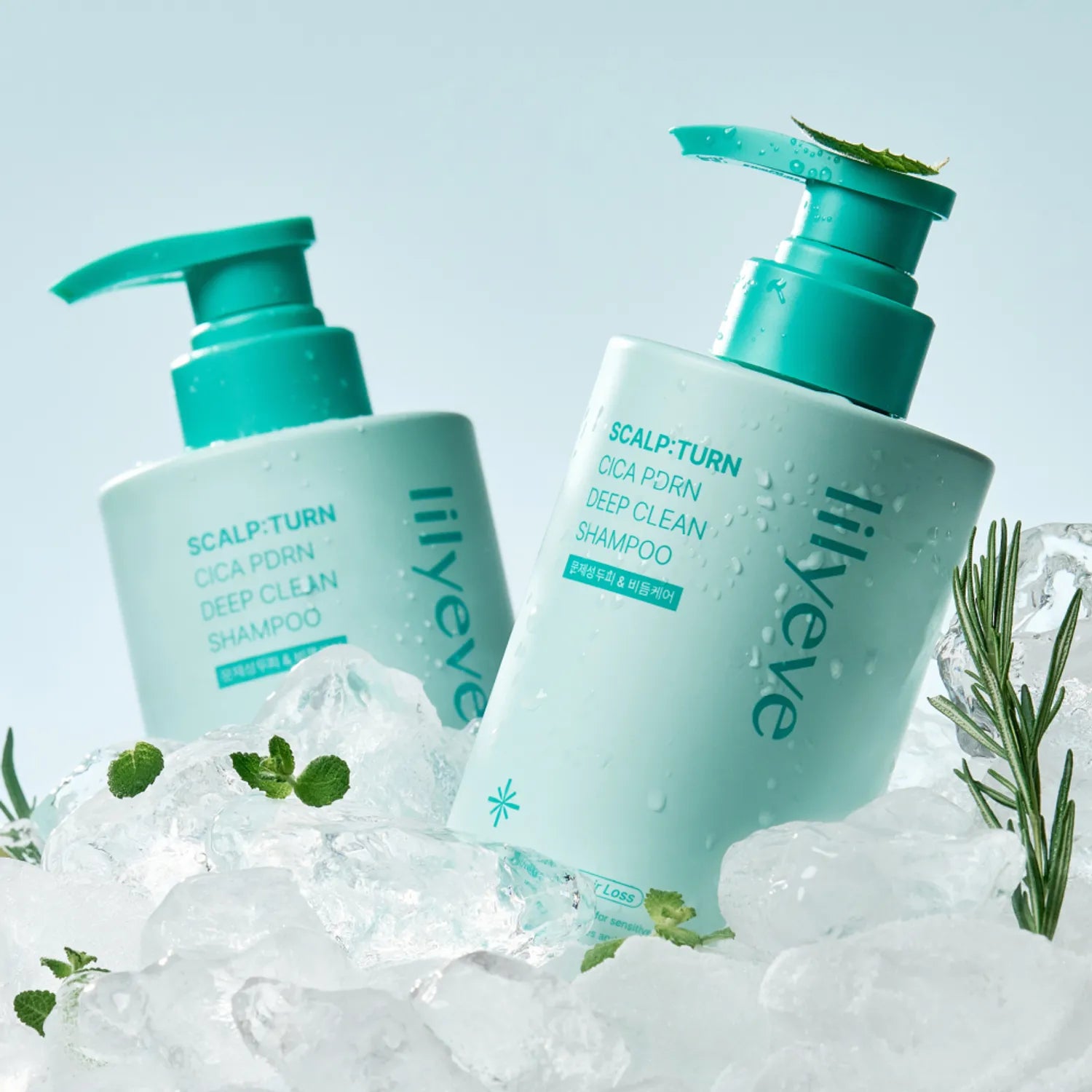 lilyeve Scalp:Turn Cica PDRN Deep Clean Shampoo 500g