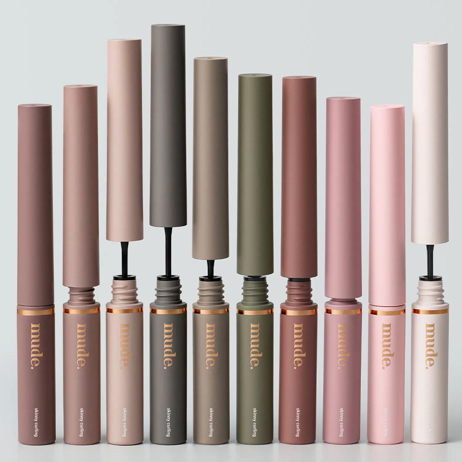 mude. Inspire Skinny Curling / Multi Fixer Mascara (6 Options)
