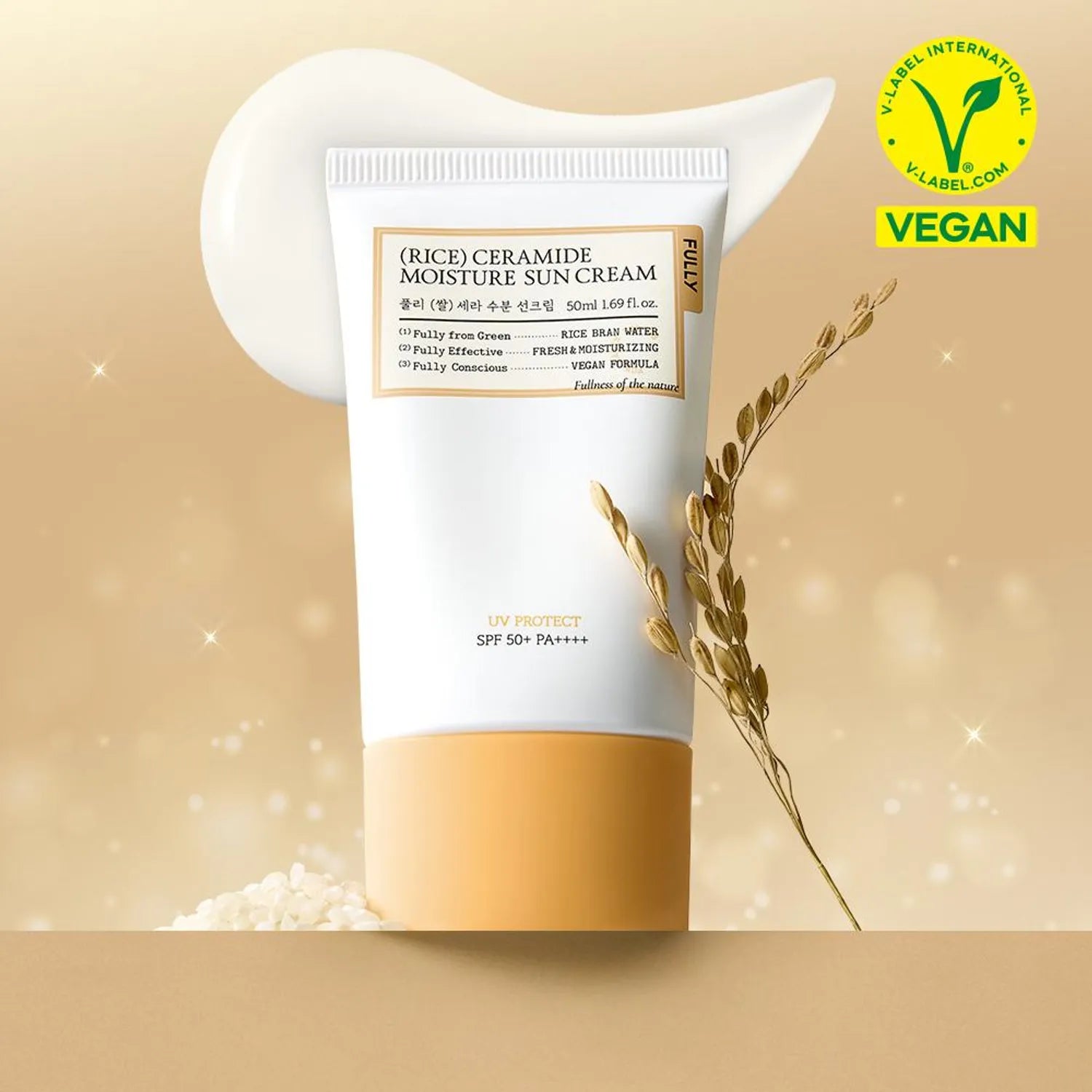 fully Rice Ceramide Moisture Sun Cream 50ml