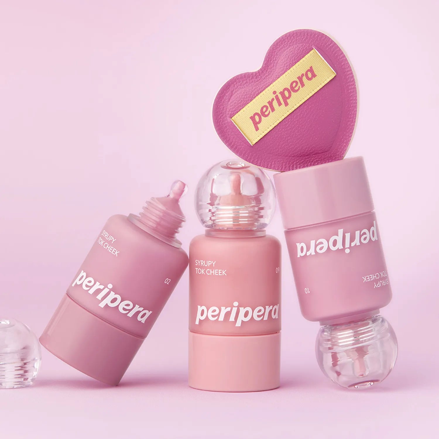 peripera Syrupy Tok Cheek Set (+Cap Cover) (Set/Single)  (10 Options)