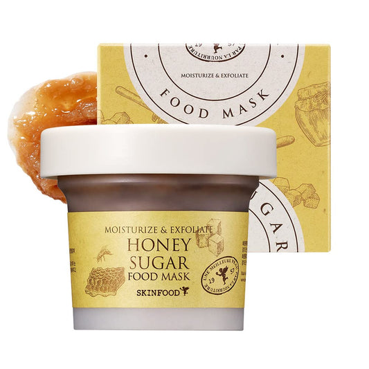 Honey Sugar Exfoliator Wash Off Face Mask