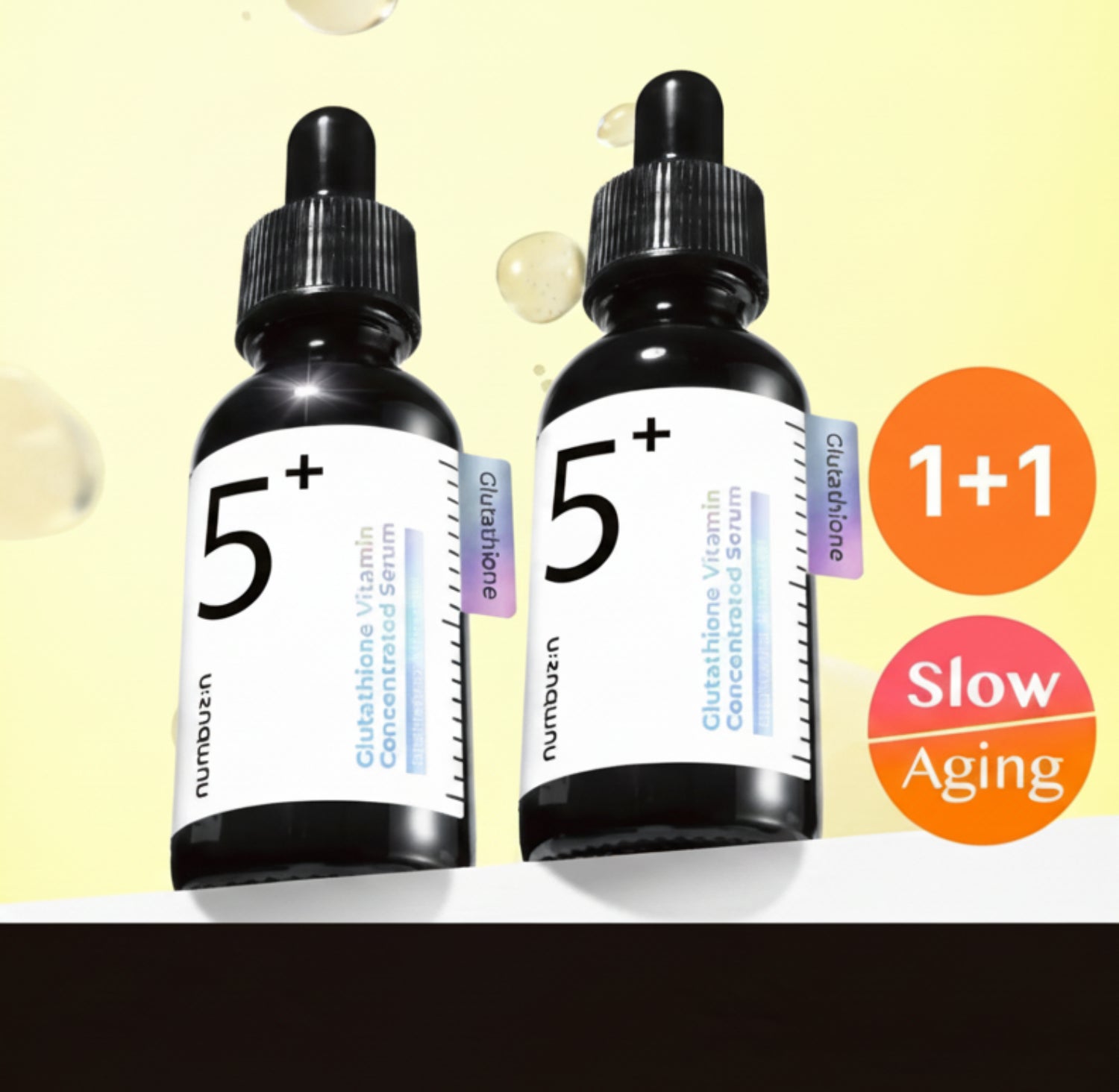 numbuzin No.5+ Vitamin Concentrated Serum 30mL+30mL Duo Set