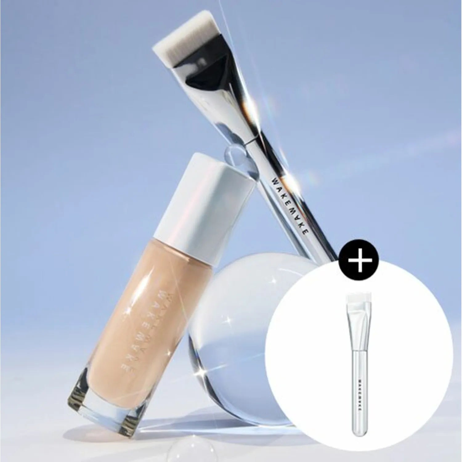 WAKEMAKE Water Glow Coating Foundation (SET/SINGLE)