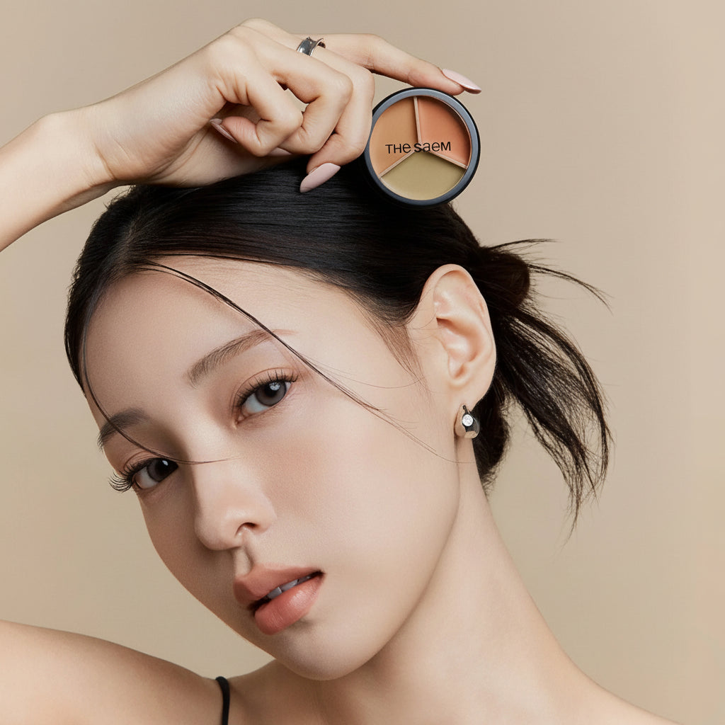 THE SAEM Cover Perfection Triple Pot Concealer (10 Options)