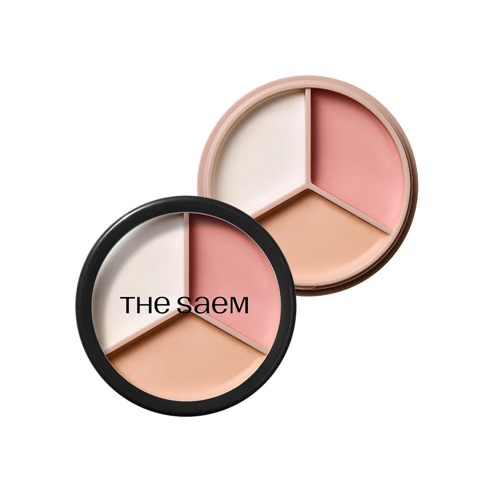 THE SAEM Cover Perfection Triple Pot Concealer (10 Options)